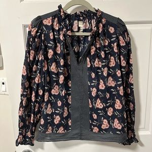 Rebecca Taylor La Vie Pullover Top